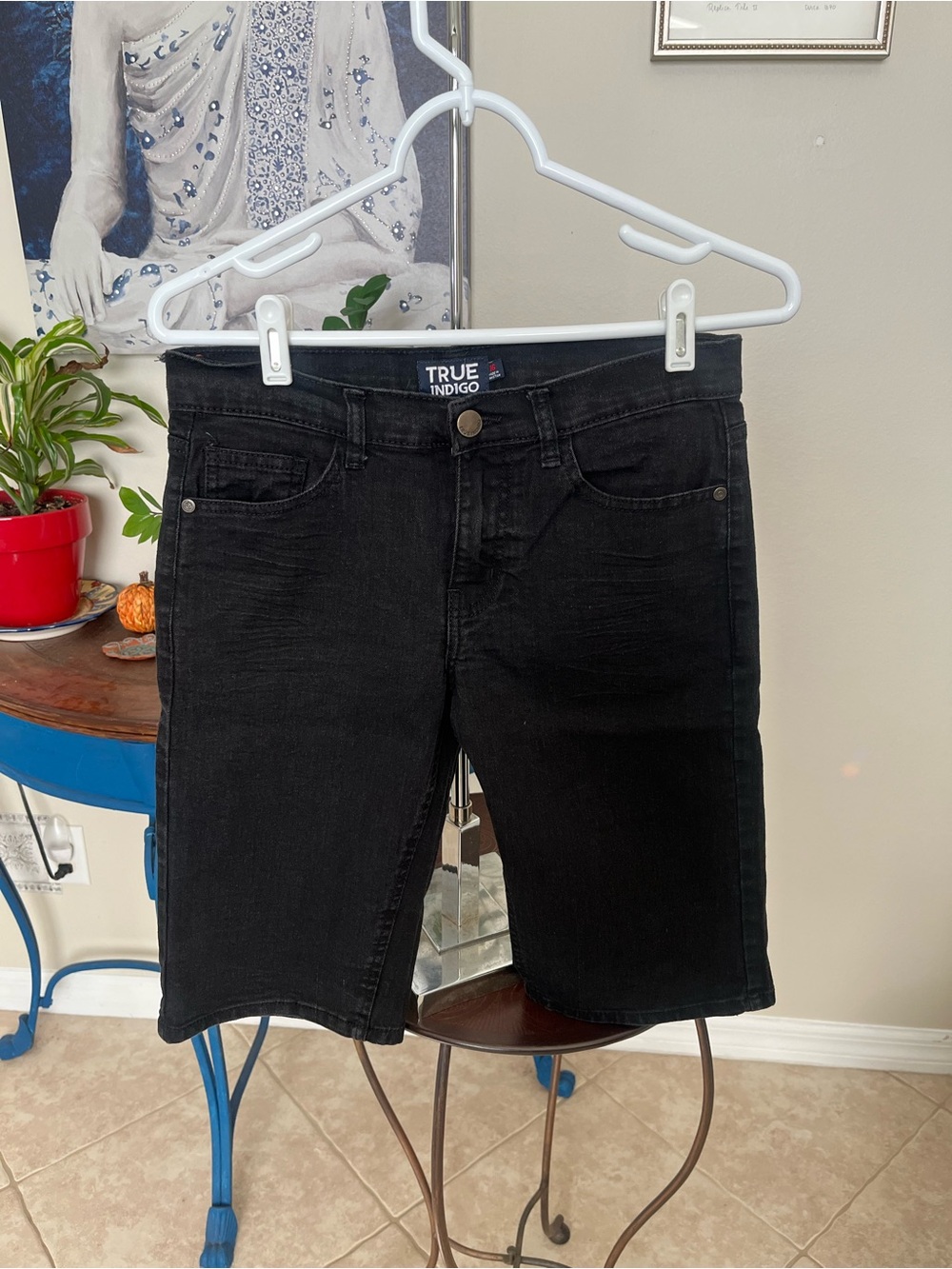 True Indigo Jeans Bermuda Denim Shorts - Girls 16